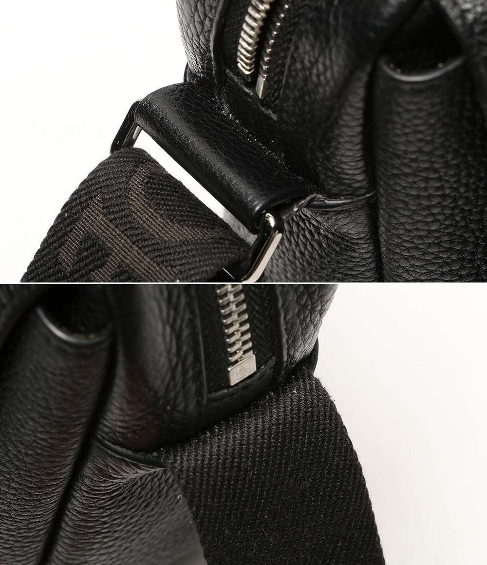 LOEWE メッセンジャーバッグ ペブル ブラック メンズ ロエベ