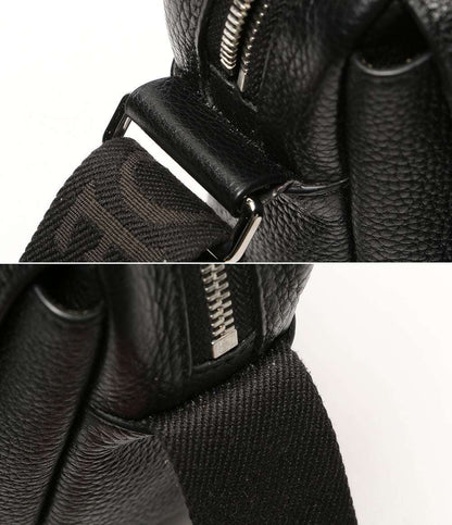 LOEWE メッセンジャーバッグ ペブル ブラック メンズ ロエベ