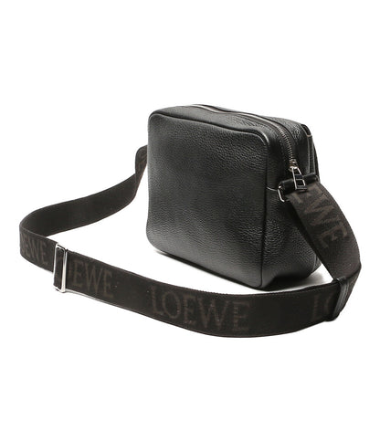 LOEWE メッセンジャーバッグ ペブル ブラック メンズ ロエベ