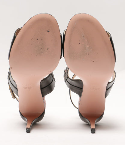 FENDI パイソン柄 スタッズ サンダル レディース SIZE 40 フェンディ