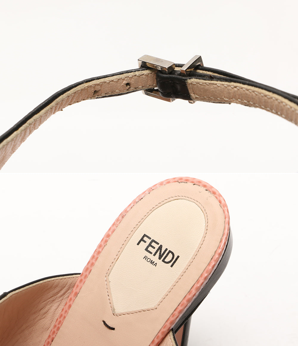 FENDI パイソン柄 スタッズ サンダル レディース SIZE 40 フェンディ