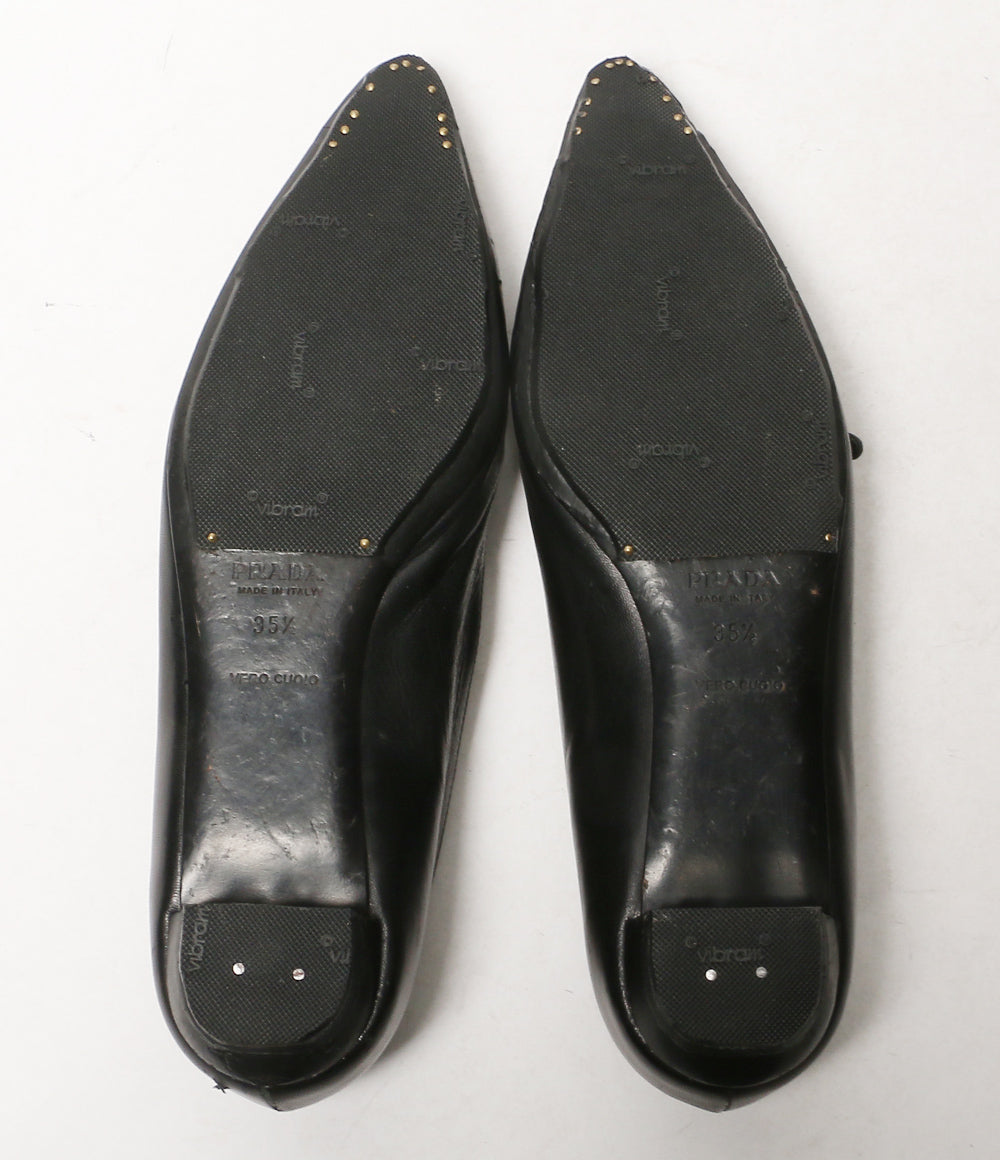 PRADA パンプス レースアップポインテッドトゥ レディース SIZE 35.5 プラダ