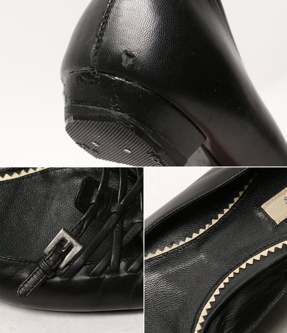 PRADA パンプス レースアップポインテッドトゥ レディース SIZE 35.5 プラダ