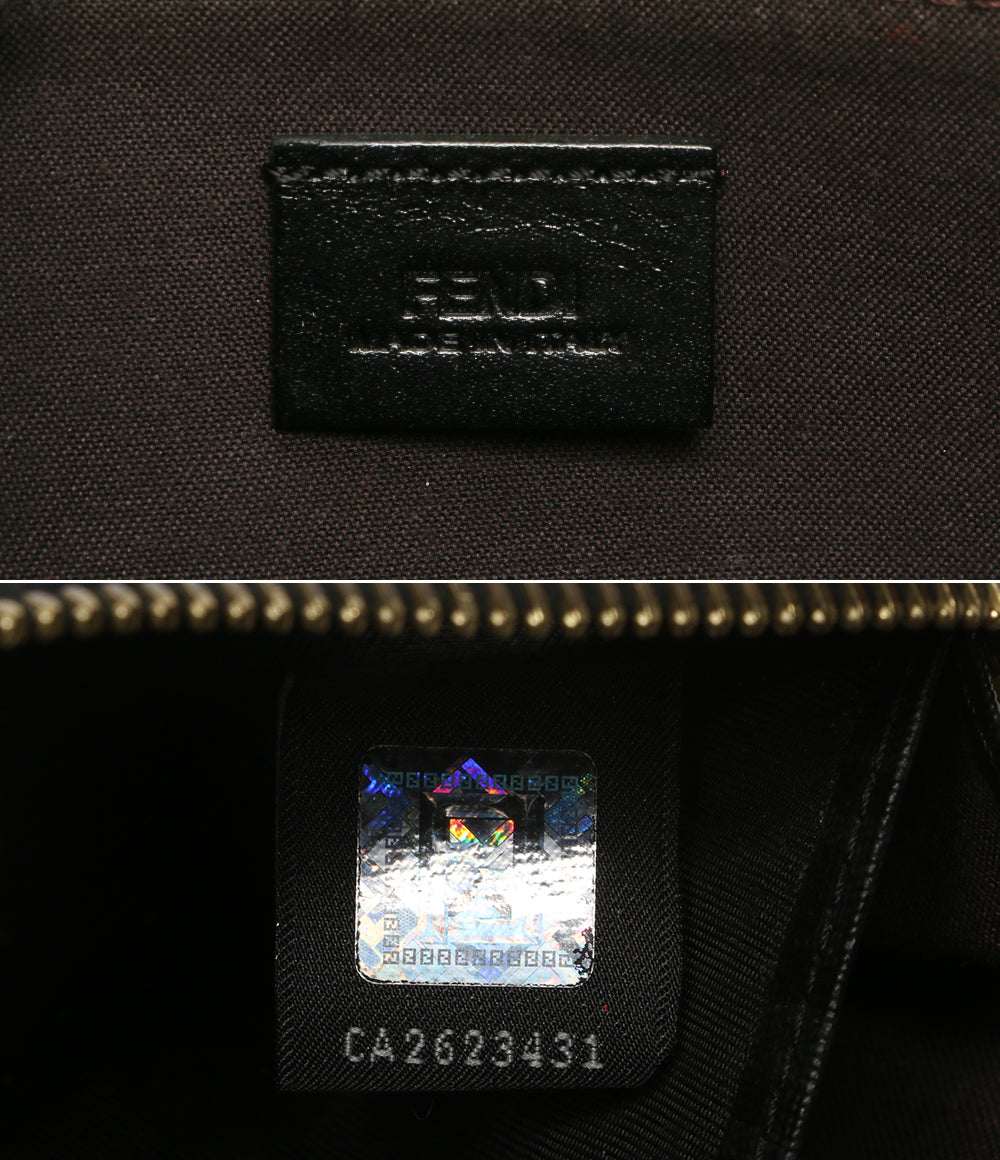 FENDI 二つ折り財布 ズッカ ラウンドジップ レディース フェンディ