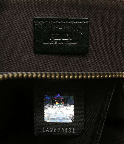 FENDI 二つ折り財布 ズッカ ラウンドジップ レディース フェンディ