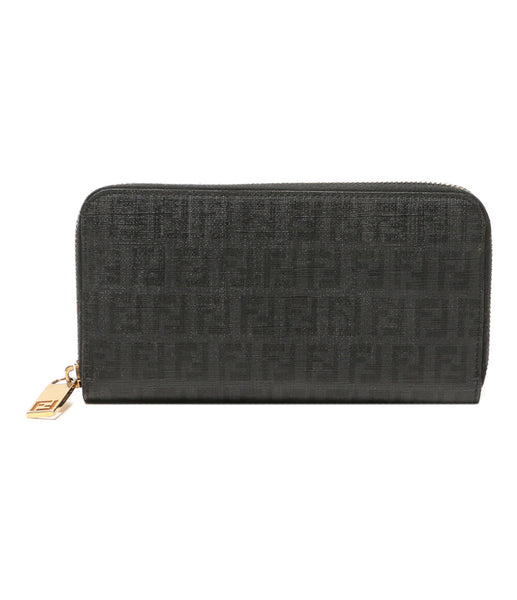 FENDI 二つ折り財布 ズッカ ラウンドジップ レディース フェンディ