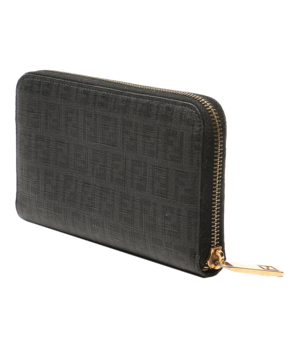 FENDI 二つ折り財布 ズッカ ラウンドジップ レディース フェンディ