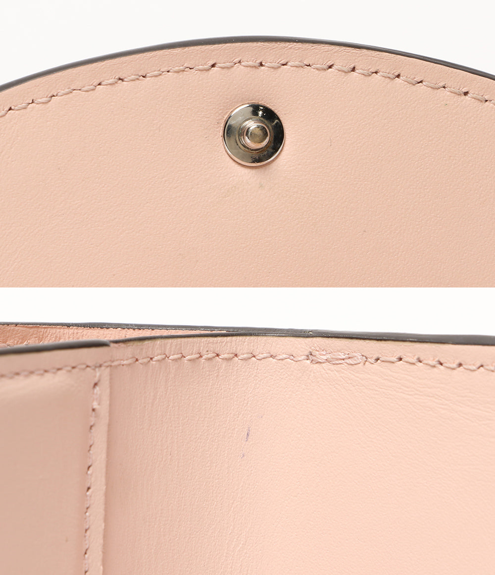 LOUIS VUITTON 三つ折り財布 マヒナ ポルトフォイユイリス XS ピンク レディース ルイ・ヴィトン