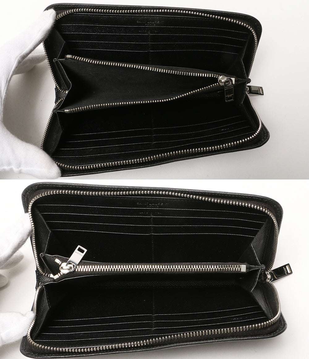 Saint Laurent 長財布 ラウンドファスナー メンズ サンローラン