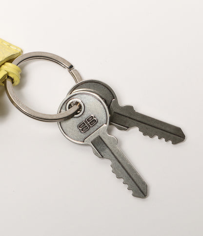 BALENCIAGA チャーム エッフェル キーリング イエロー レディース バレンシアガ