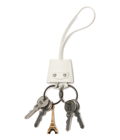 BALENCIAGA エッフェル チャーム キーリング ホワイト メンズ バレンシアガ