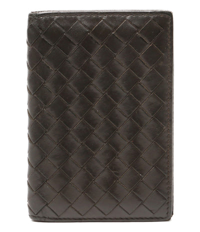 BOTTEGA VENETA イントレチャートカードケース ブラウン レディース ボッテガヴェネタ
