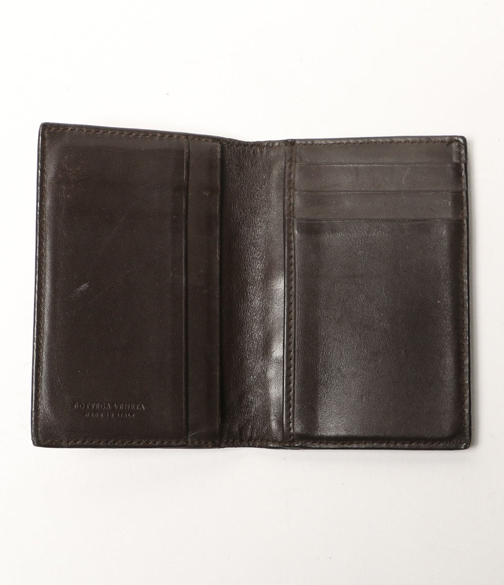 BOTTEGA VENETA イントレチャートカードケース ブラウン レディース ボッテガヴェネタ