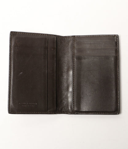 BOTTEGA VENETA イントレチャートカードケース ブラウン レディース ボッテガヴェネタ