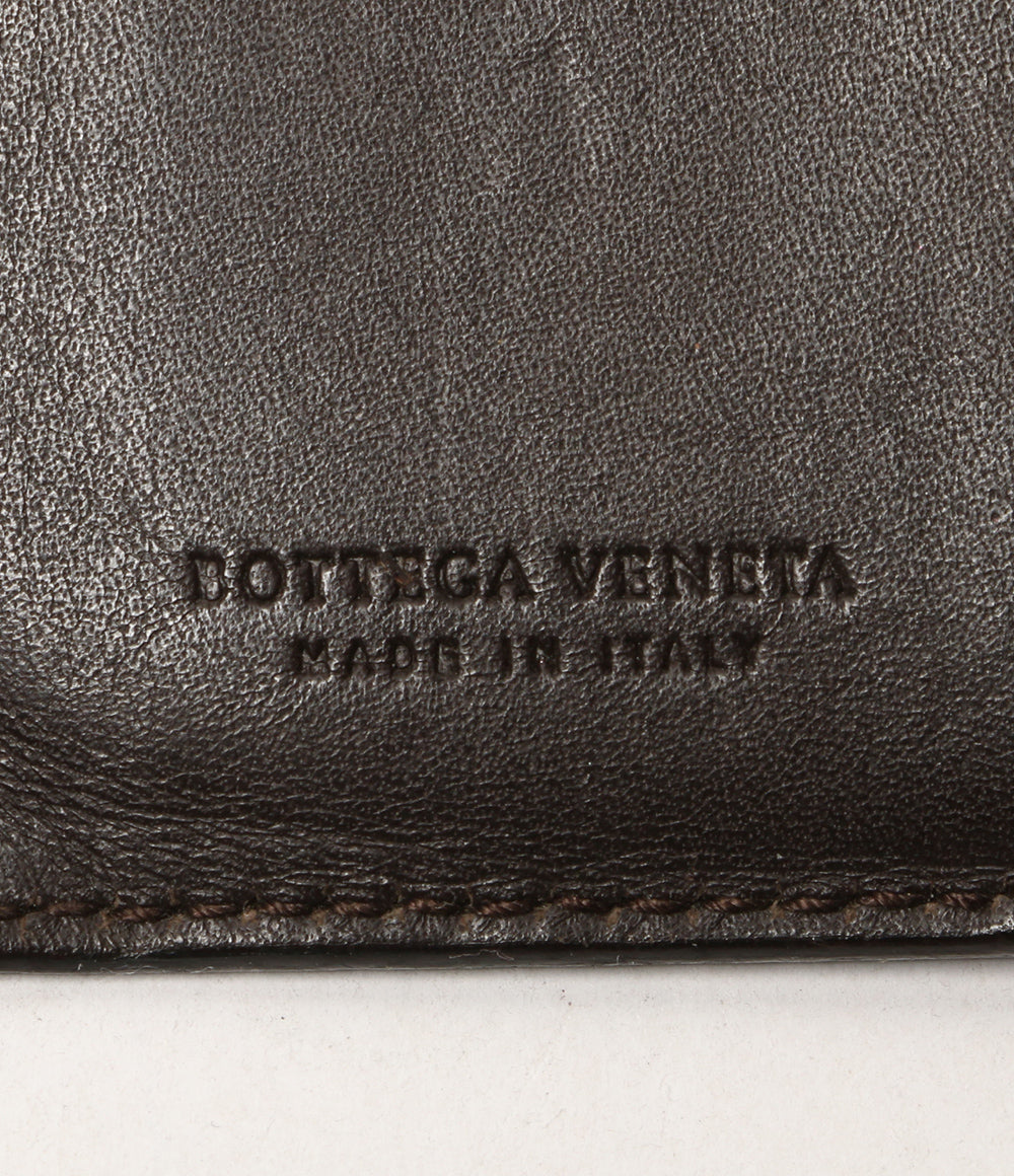 BOTTEGA VENETA イントレチャートカードケース ブラウン レディース