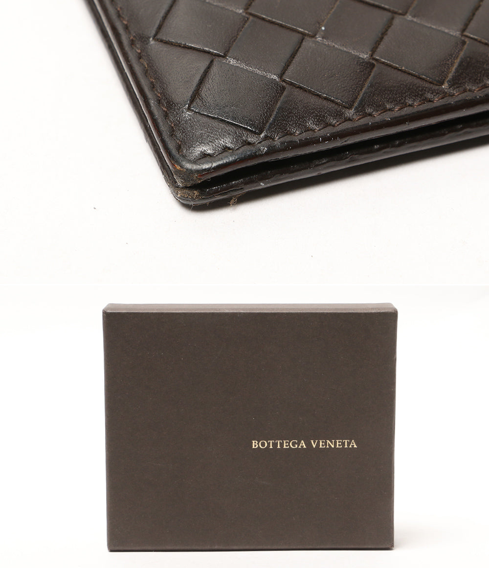 BOTTEGA VENETA イントレチャートカードケース ブラウン レディース