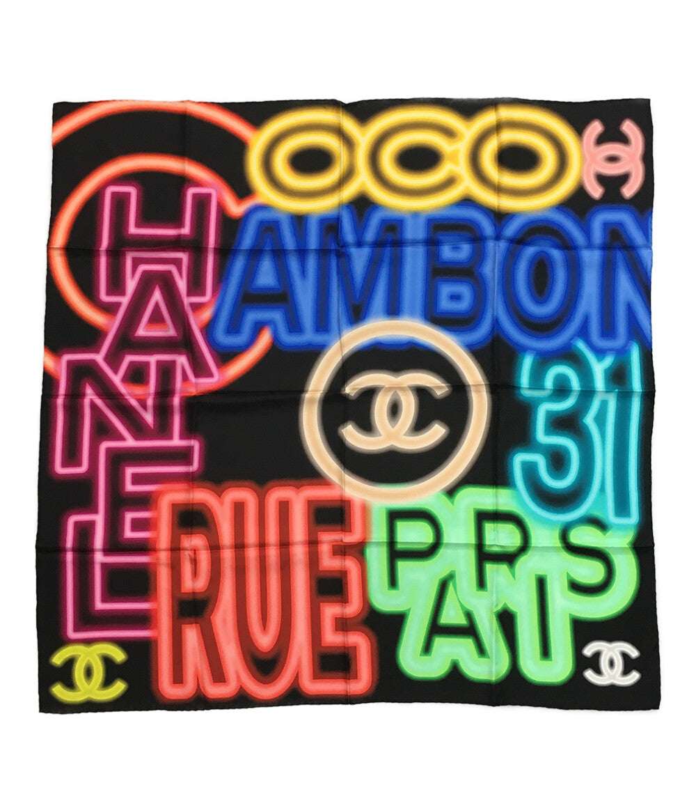 CHANEL スカーフ ネオン ココマーク レディース シャネル