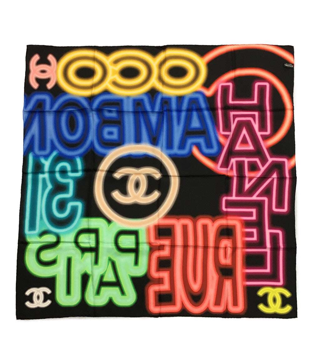 CHANEL スカーフ ネオン ココマーク レディース シャネル
