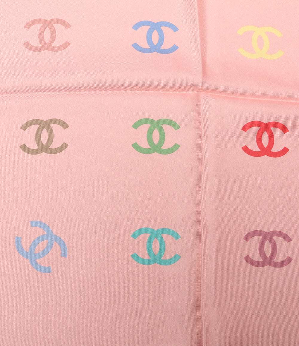 CHANEL スカーフ ココマーク ピンク レディース シャネル