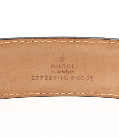 GUCCI バックルレザーベルト メンズ グッチ
