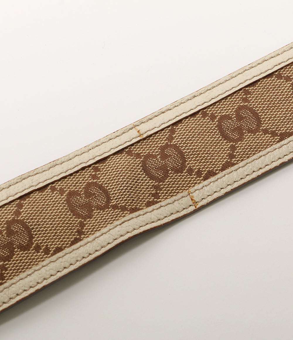 GUCCI GG柄レザーベルト メンズ グッチ
