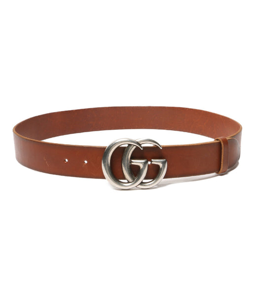 GUCCI GGバックルレザーベルト レディース グッチ – Rehello by BOOKOFF