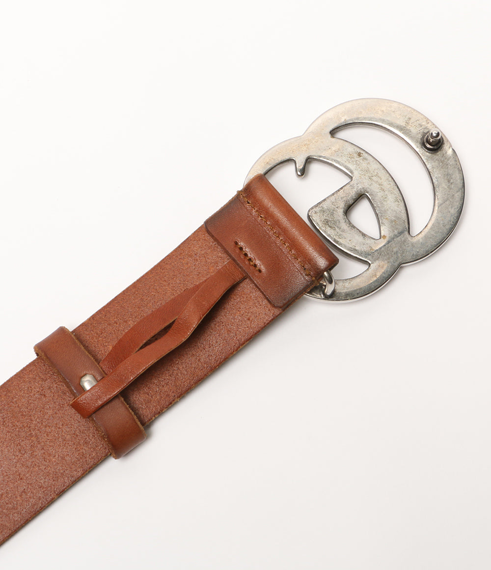 GUCCI GGバックルレザーベルト レディース グッチ