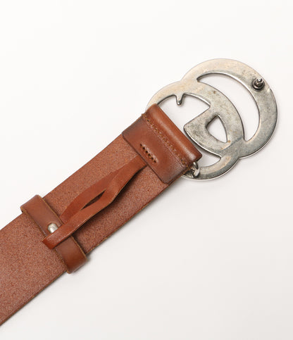 GUCCI GGバックルレザーベルト レディース グッチ