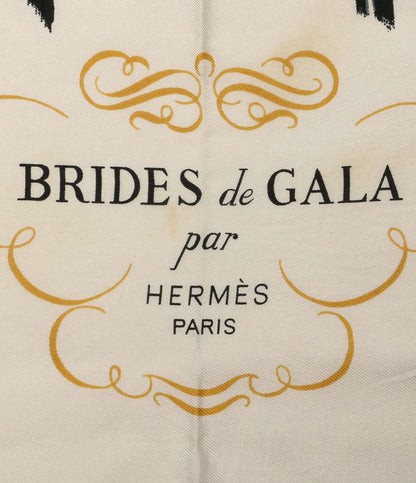HERMES スカーフ カレ 90 BRIDES DE GALA 式典 レディース エルメス