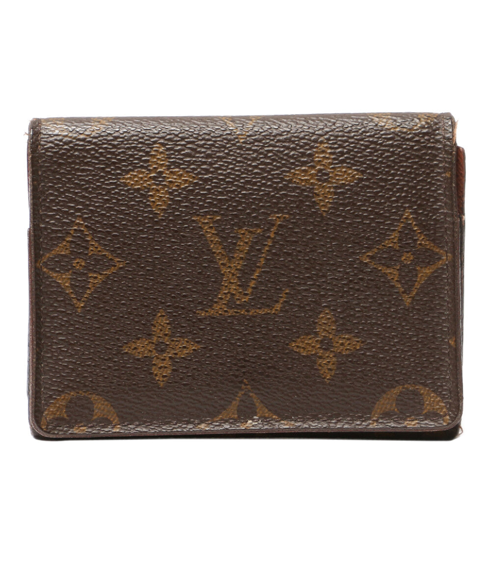 LOUIS VUITTON カードケース 名刺入れ M63801 アンヴェロップカルトドゥヴィジット レディース ルイ・ヴィトン