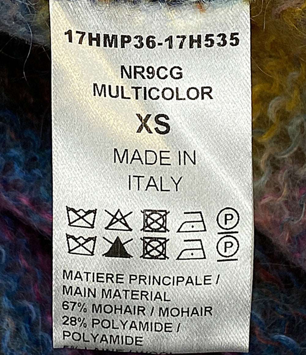 美品 Chloe モヘアグラデーションニット 17AW 17HMP36-17H535 レディース SIZE XS クロエ