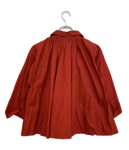 GUCCI ワイドスリーブギャザーブラウス 188995.ZR055 レディース SIZE 38 グッチ