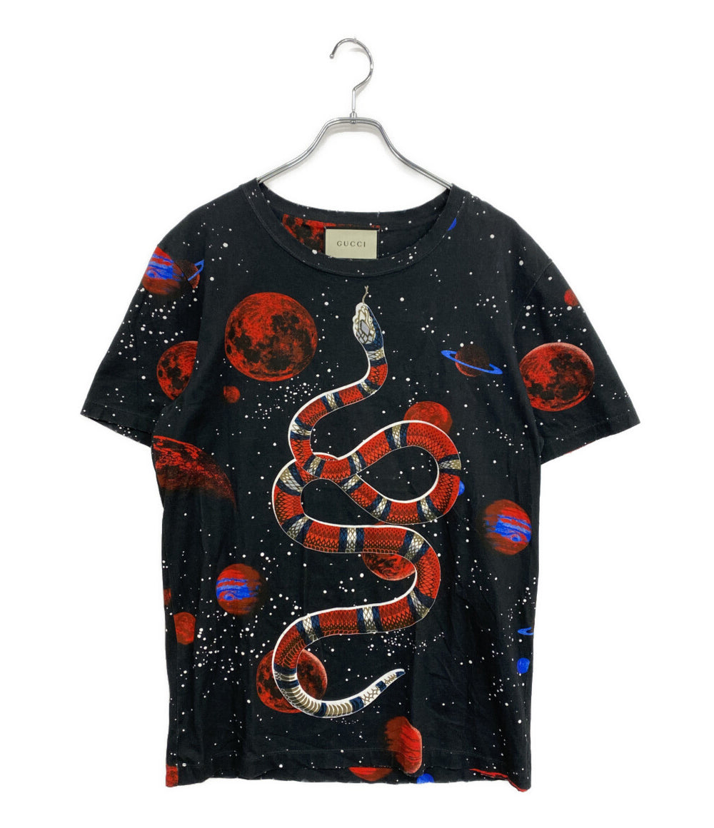GUCCI スネークプリントカットソー メンズ SIZE M グッチ