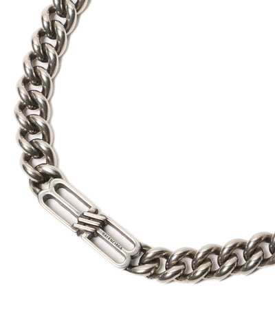 BALENCIAGA BB ICON グルメットネックレス メンズ SIZE M バレンシアガ