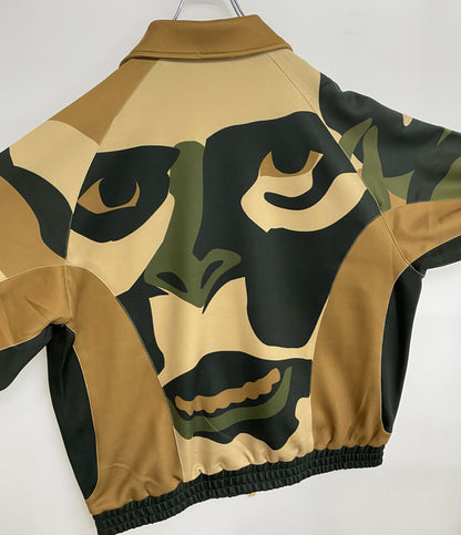 美品 A BATHING APE X KIDSUPER キッドスーパー ジャケット PATCHWORK TRACK JACKET 25SS メンズ SIZE L アベイシングエイプ