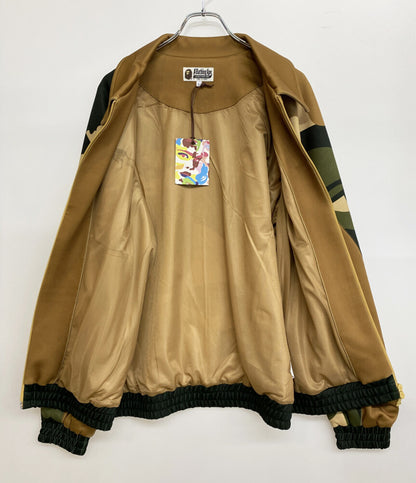 美品 A BATHING APE X KIDSUPER キッドスーパー ジャケット PATCHWORK TRACK JACKET 25SS メンズ SIZE L アベイシングエイプ