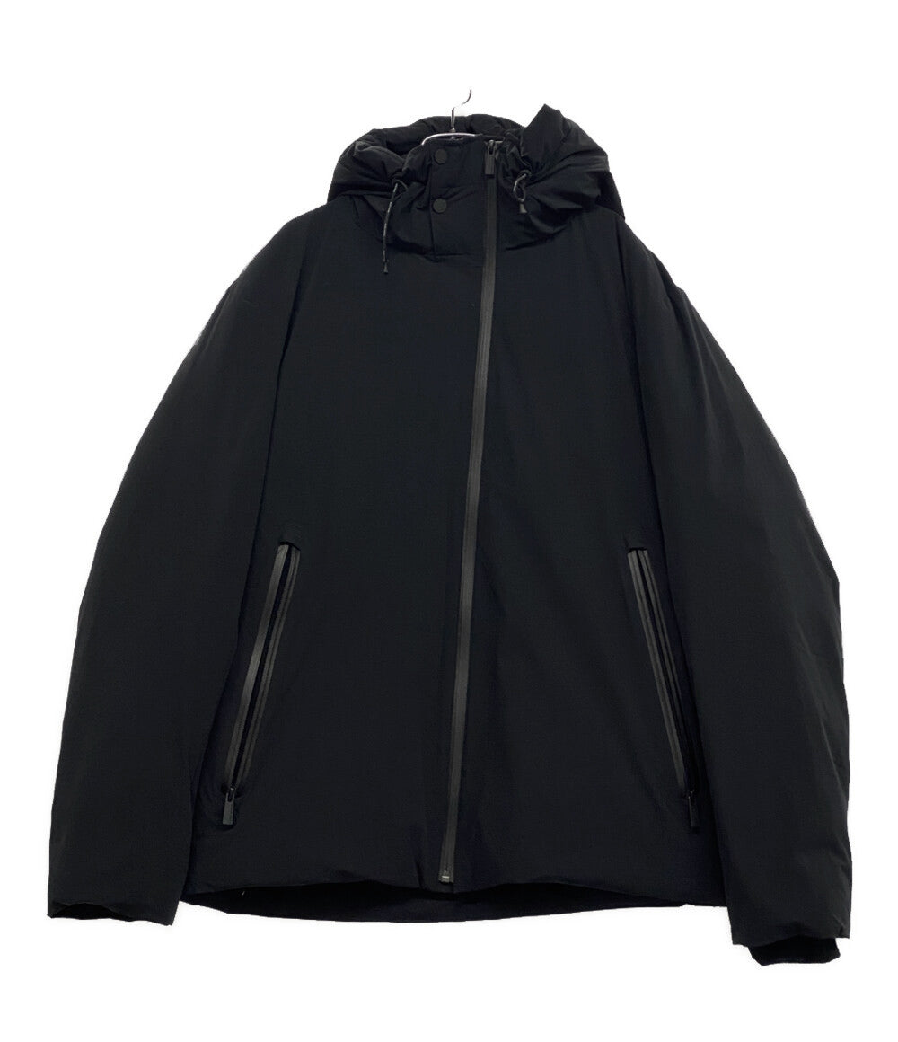 nano universe ダウンジャケット 西川ダウン スポーティーフードダウン メンズ SIZE L ナノユニバース