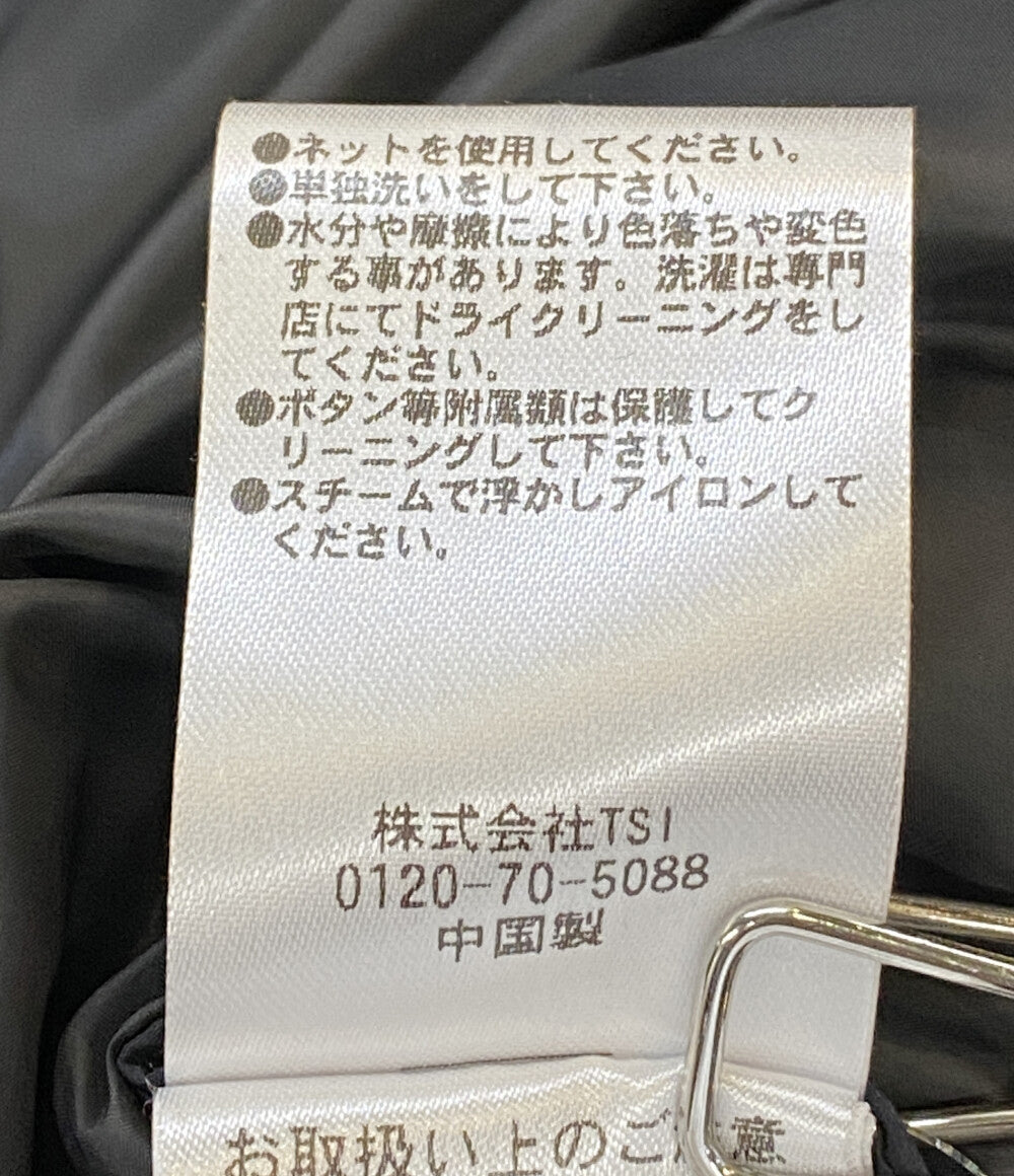 nano universe ダウンジャケット 西川ダウン スポーティーフードダウン メンズ SIZE L ナノユニバース