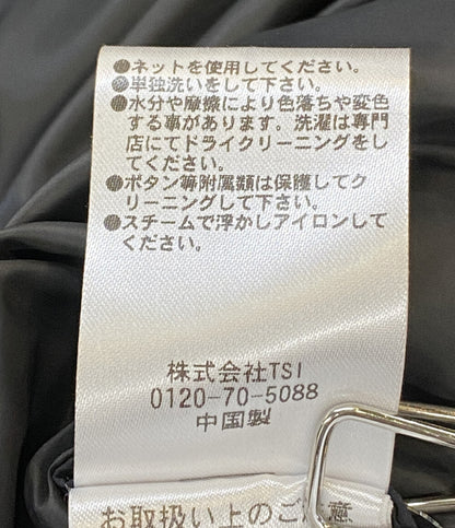 nano universe ダウンジャケット 西川ダウン スポーティーフードダウン メンズ SIZE L ナノユニバース