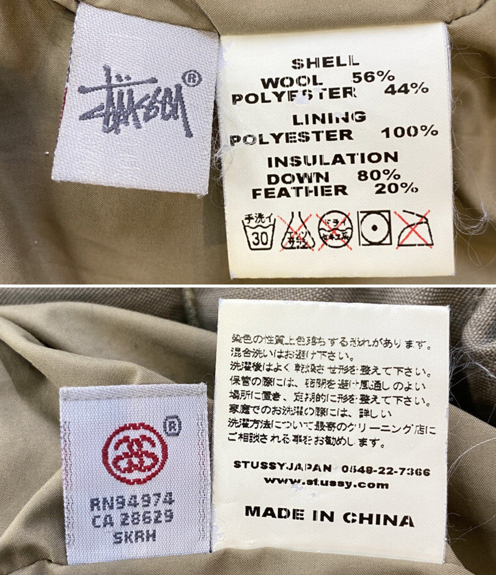 OLD STUSSY GEAR オールドステューシーギア ダウンジャケット 00S メンズ SIZE M