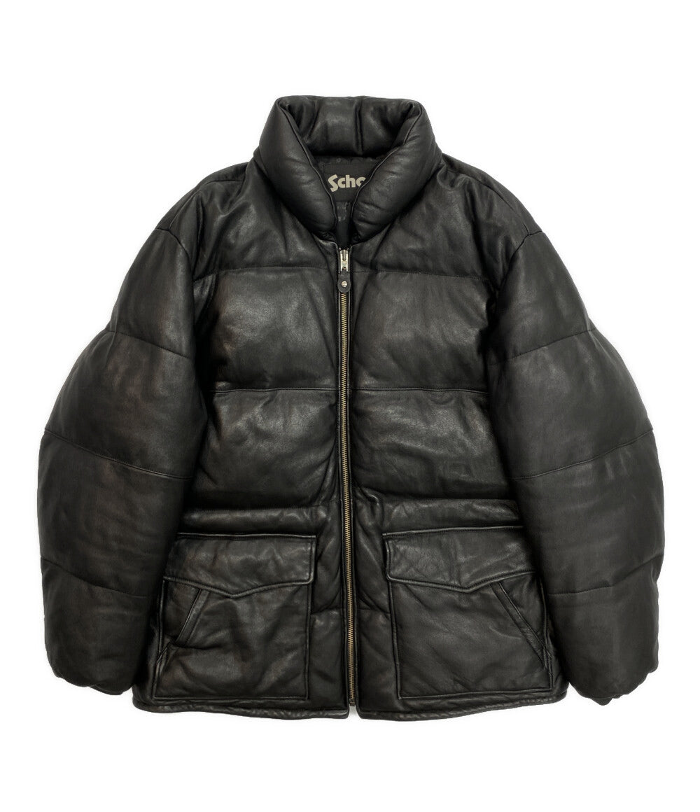 SCHOTT レザーダウンジャケット メンズ SIZE 2XL ショット