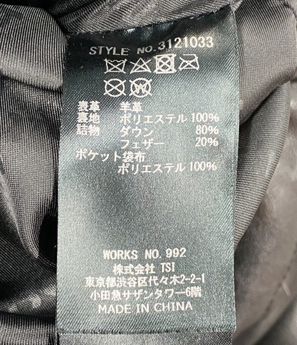 SCHOTT レザーダウンジャケット メンズ SIZE 2XL ショット