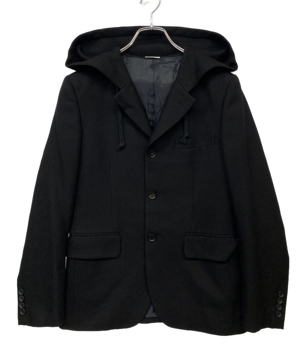 COMME des GARCONS HOMME DEUX フード付きテーラードジャケット 24AW DN-J047 メンズ SIZE XS コムデギャルソンオムドゥ