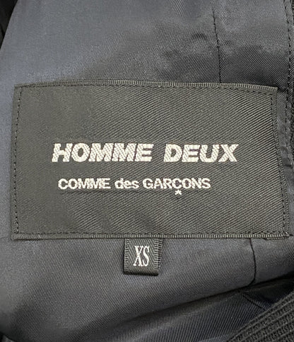 COMME des GARCONS HOMME DEUX フード付きテーラードジャケット 24AW DN-J047 メンズ SIZE XS コムデギャルソンオムドゥ