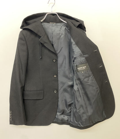COMME des GARCONS HOMME DEUX フード付きテーラードジャケット 24AW DN-J047 メンズ SIZE XS コムデギャルソンオムドゥ