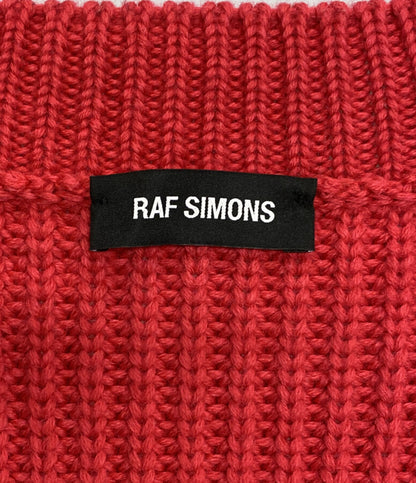 RAF SIMONS オーバーサイズパネルパッチカーディガン 18AW メンズ SIZE S ラフシモンズ