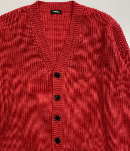 RAF SIMONS オーバーサイズパネルパッチカーディガン 18AW メンズ SIZE S ラフシモンズ