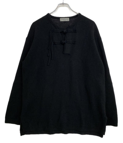 YOHJI YAMAMOTO POUR HOMME ニット CHINA BUTTON HENRY NECK KNIT 24AW メンズ SIZE 3 ヨウジヤマモトプールオム