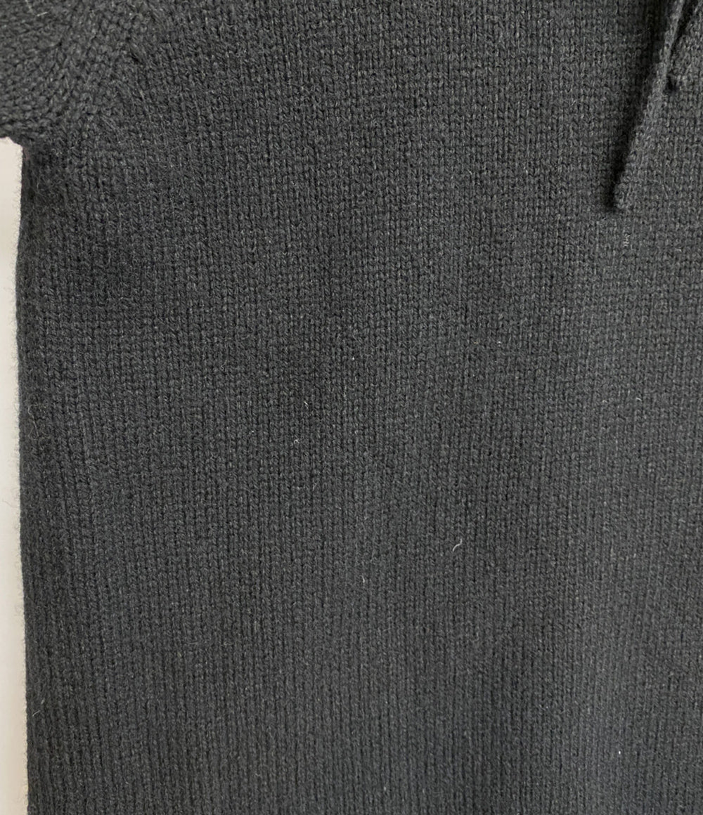 YOHJI YAMAMOTO POUR HOMME ニット CHINA BUTTON HENRY NECK KNIT 24AW メンズ SIZE 3 ヨウジヤマモトプールオム