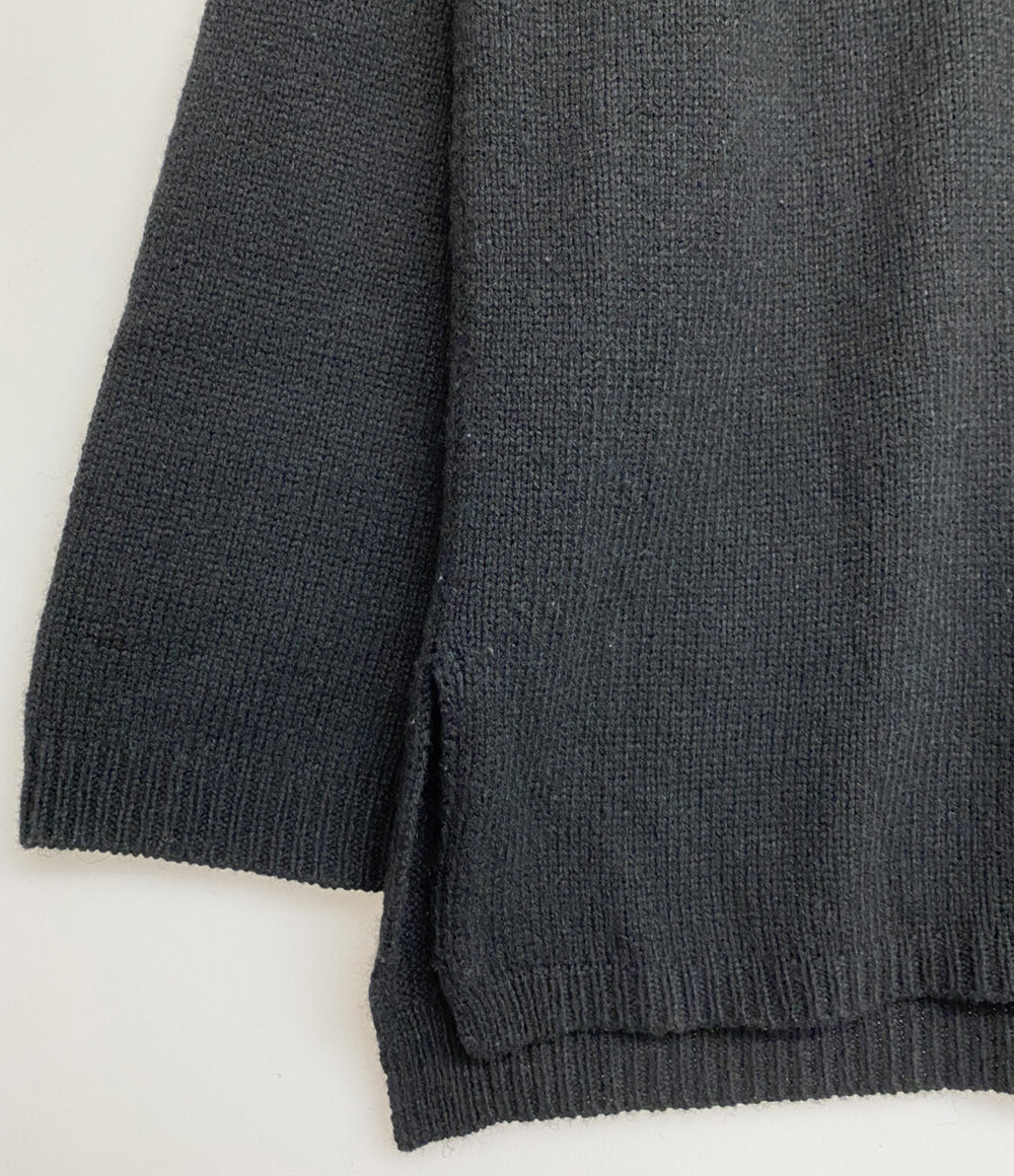 YOHJI YAMAMOTO POUR HOMME ニット CHINA BUTTON HENRY NECK KNIT 24AW メンズ SIZE 3 ヨウジヤマモトプールオム
